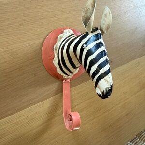 Urban outfitters zebra wall hook